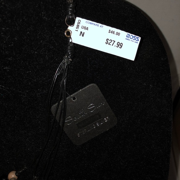 3 Stand bead necklace with SS closure - Picture 2 of 5